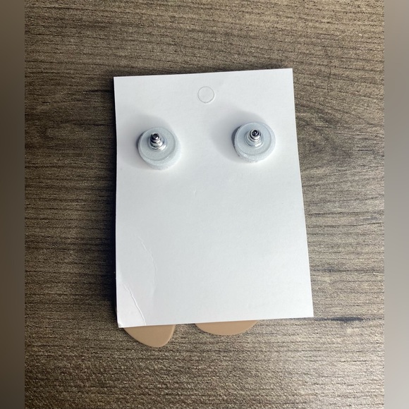 Geometric Leopard Print Earrings - Picture 2 of 2